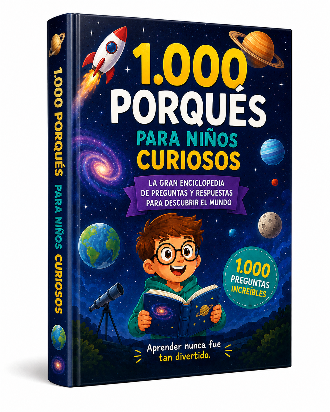 Portada del libro 1.000 Porqués para Niños Curiosos
