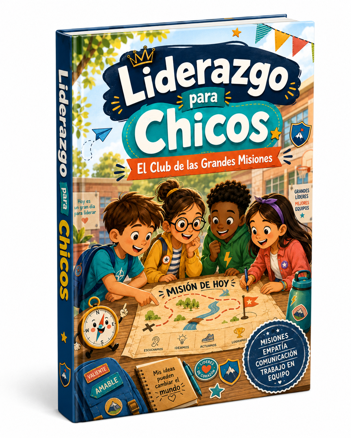 Portada del Libro de Liderazgo para Chicos