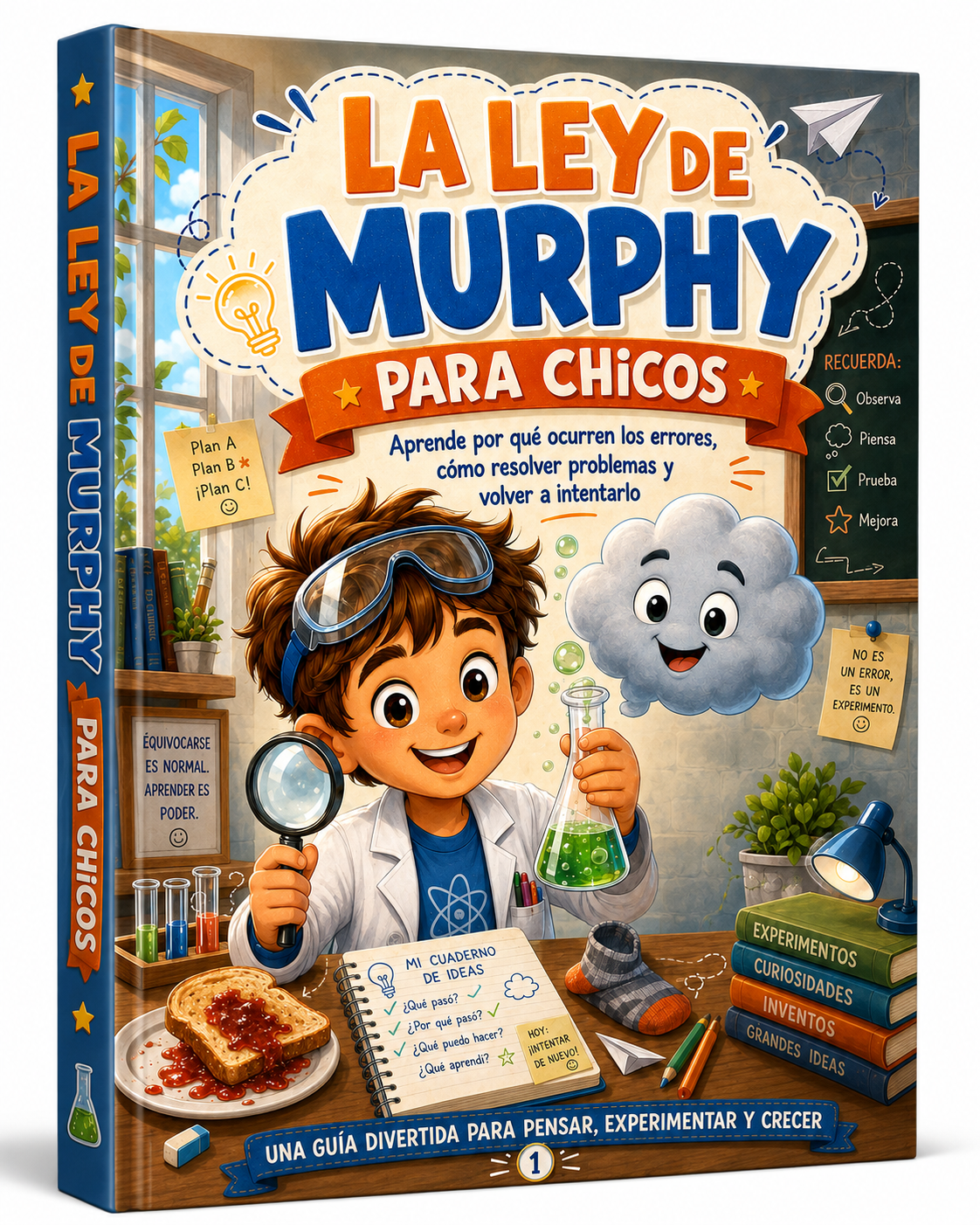 Portada del libro Ley de Murphy para Chicos